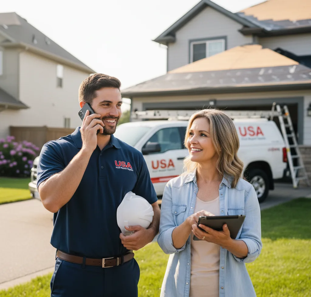 USA Roof Repair Experts customer support in Chepachet
